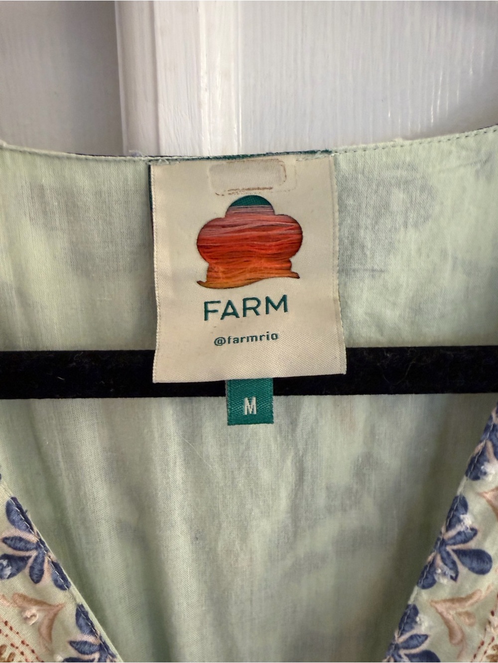 Farm Rio Ocean Tapestry Midi Dress - Picture 4 of 5